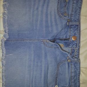 American Eagle denim skirt
